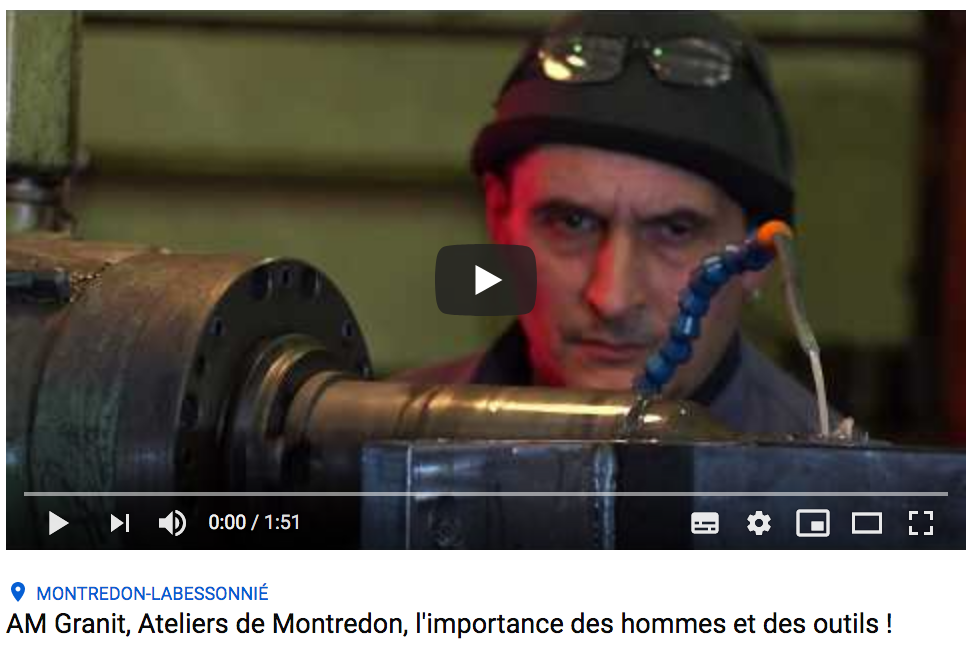 AM Granit, Ateliers de Montredon, l’importance des hommes et des outils !