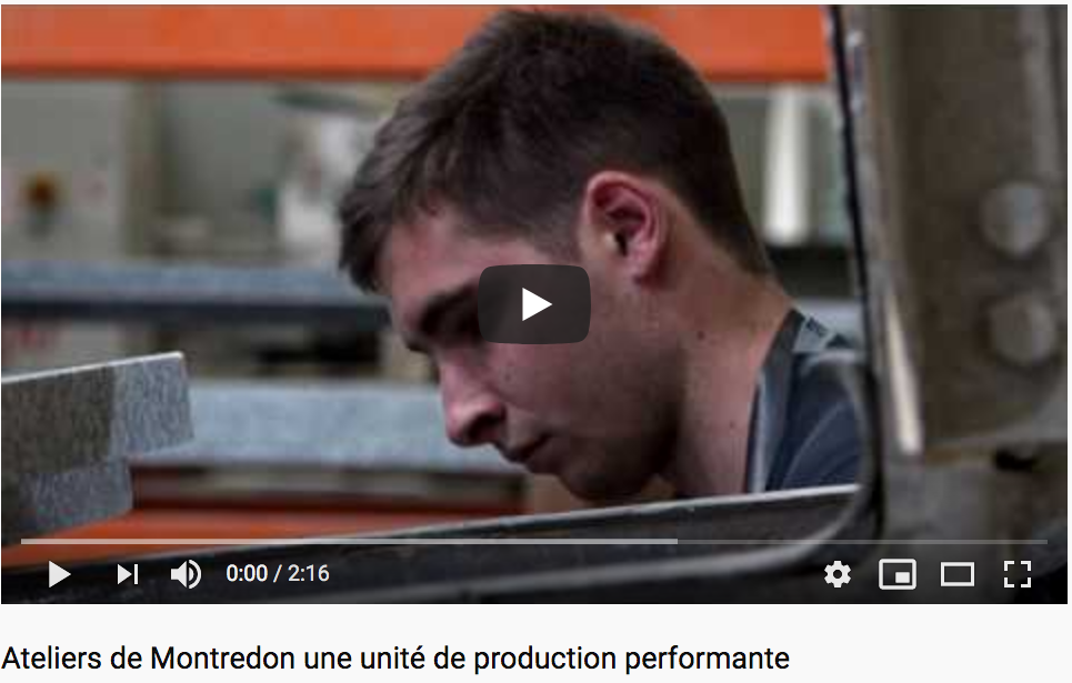 Ateliers de Montredon une unité de production performante