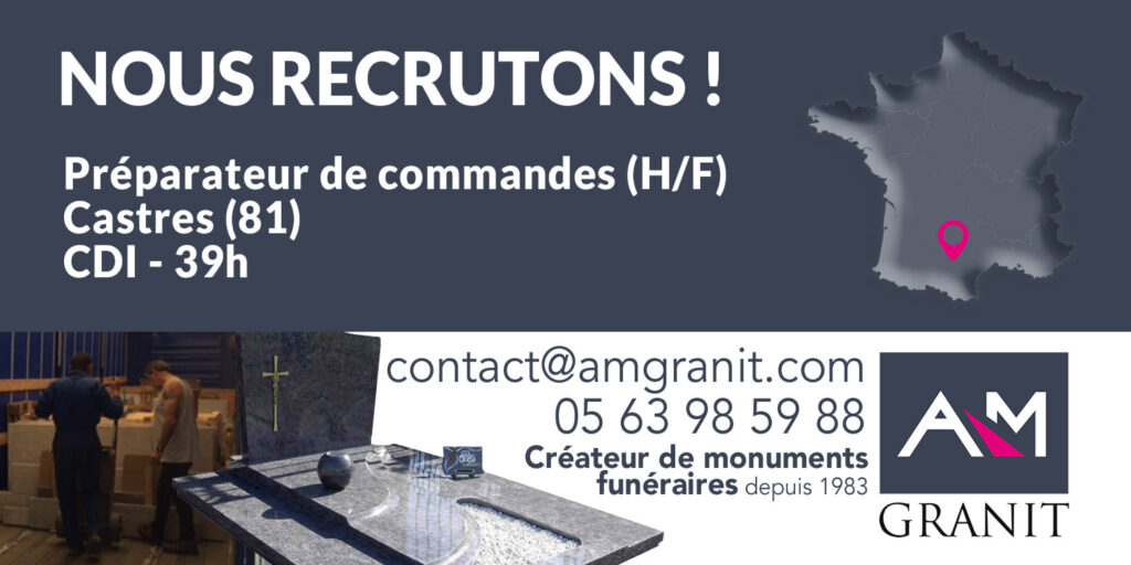 Recrutement préparateur de commandes (H/F)