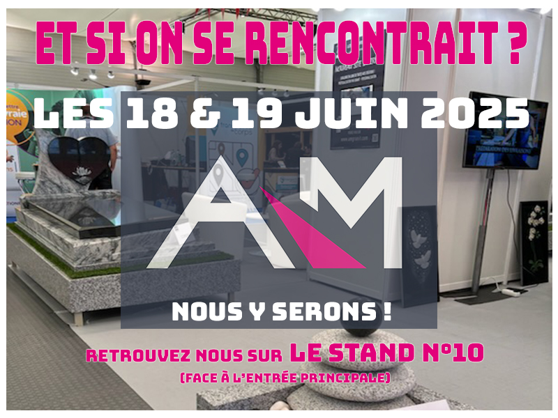 AM GRANIT au salon du funéraire Grand Sud Toulouse 2025